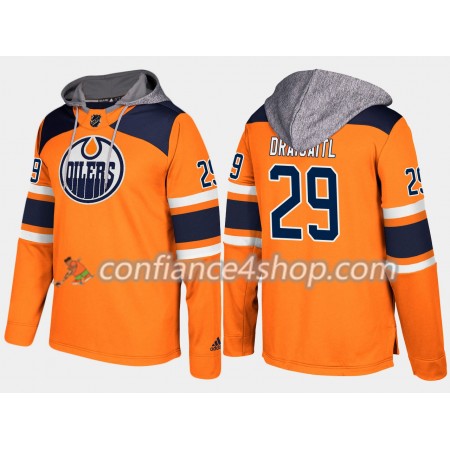 Homme Edmonton Oilers Leon Draisaitl 29 N001 Chandails à capuchon